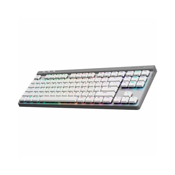 Teclado mecanico Logitech G515 Rgb Lightsync Blanco Inglés
