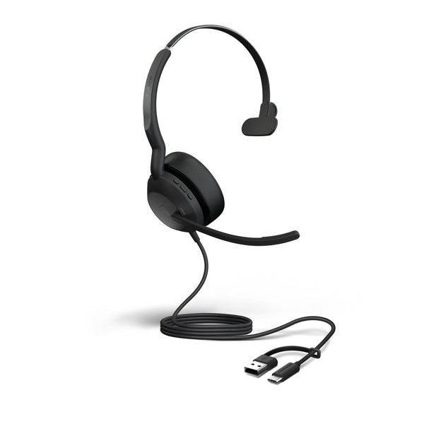 Auricular Jabra Evolve2 50 Con Cable Y Bluetooth Mono