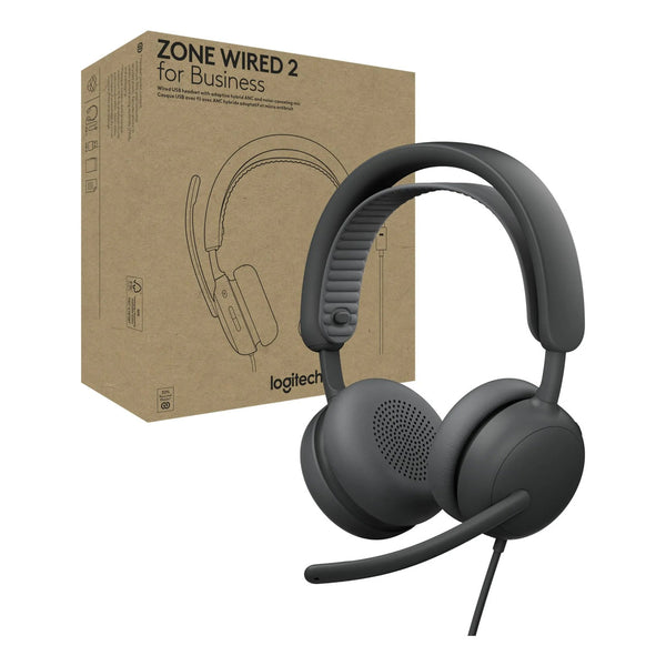 Auriculares Con Cancelación De Ruido Logitech Zone Wired 2N