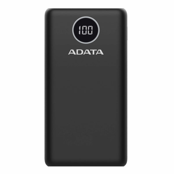 Adata P20000QCD Power Bank 20000mAh Carga Rápida USB-C Negro