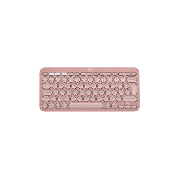 Teclado Logitech Pebble Keys 2 K380s Rosa