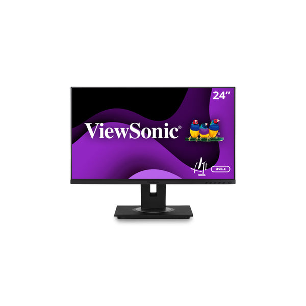 Monitor Viewsonic VG2456 24 FHD Ergonomic IPS 60W USB-C RJ45
