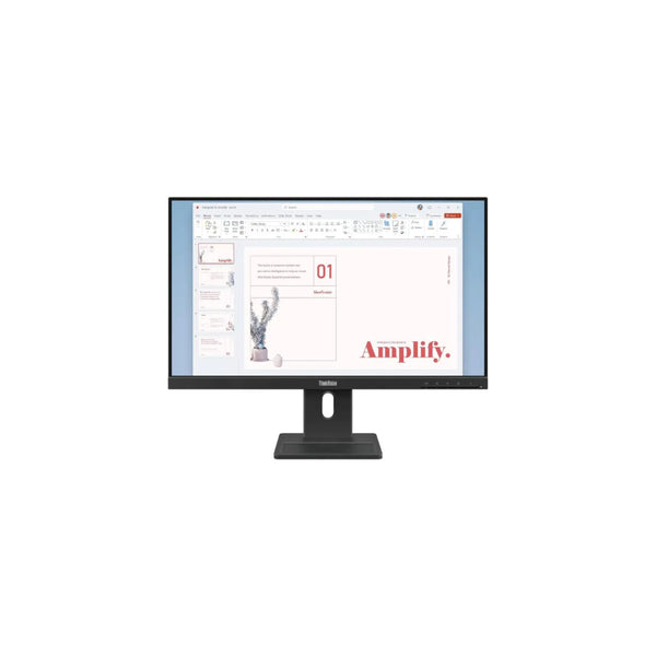Monitor Lenovo Thinkvision E24-40 De 23,8" Hdmi Black 100Hz
